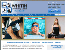 Tablet Screenshot of ourgym.org
